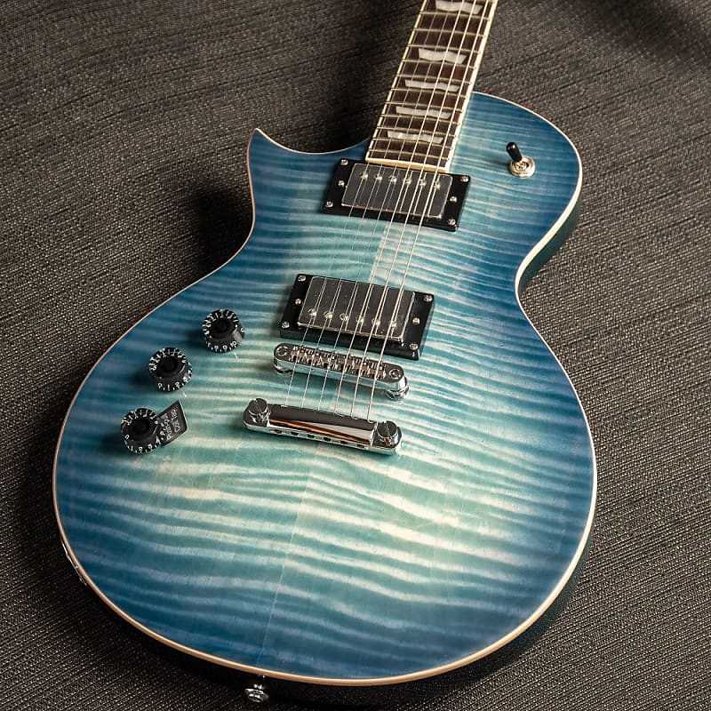 ESP LTD EC-256FM Left-Handed Cobalt Blue Electric Guitar - No Bag/Case Included *Authorized Dealer* image 1