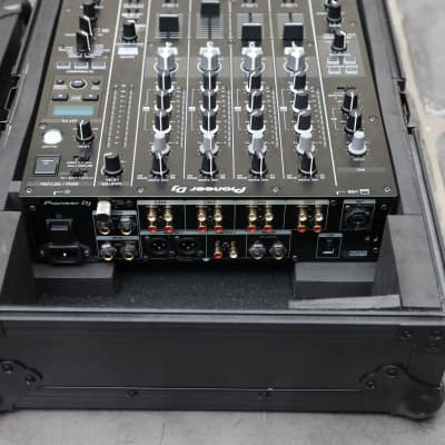 Pioneer DJM-750MK2 4-Channel Professional DJ Mixer with Gorilla Flight Case (Stealth Edition Black) image 8