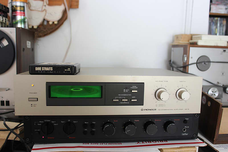 Restored Pioneer  SR-9 Reverberation Amplifier (2)  			