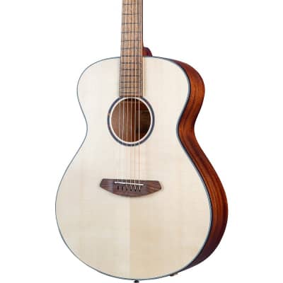 Breedlove Discovery S Concert European Spruce-African Mahogany Left-Handed Acoustic Guitar Natural for sale