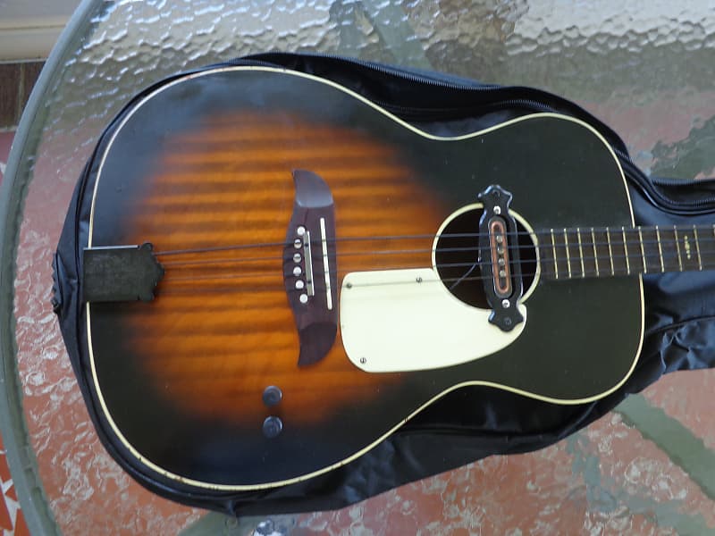 1950's Stella Tenor Guitar w Chicago Baritone Tuning Reverb
