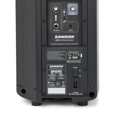 Samson Expedition Escape - Rechargeable Speaker System with Bluetooth® SAXPESC (OPEN-BOX) image 2