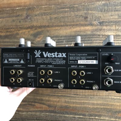 Vestax PMC 05 Pro VCA Silver/Black | Reverb