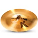Zildjian 17" K Custom Series Hybrid China Thin Drumset Cast Bronze Cymbal with Mid Sound and Small Bell Size K1221