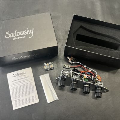 Sadowsky SBP4K Onboard Active 4-knob Jazz Bass Preamp Sadowsky SBP4K Onboard Active 4-knob Jazz Bass Preamp