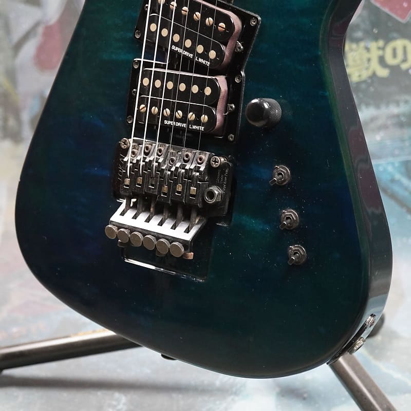 Tokai Vivian Campbell VC-75 1989 See Through Blue Sunburst
