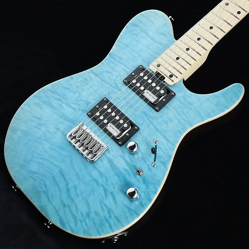 SCHECTER KR-24-2H-FXD (Aqua Blue/Maple) -Made in Japan-