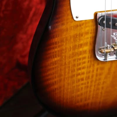 Fender Custom Shop Masterbuilt 50's Telecaster NOS Sunburst Electric Guitar Pre-Owned image 8
