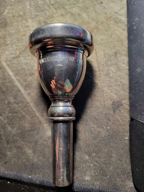 Vintage Vincent Bach Corp. 18 Tuba Mouthpiece Reverb