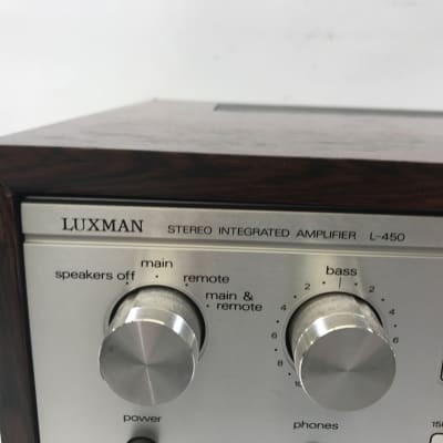 Luxman L-450 Integrated Amplifier image 2