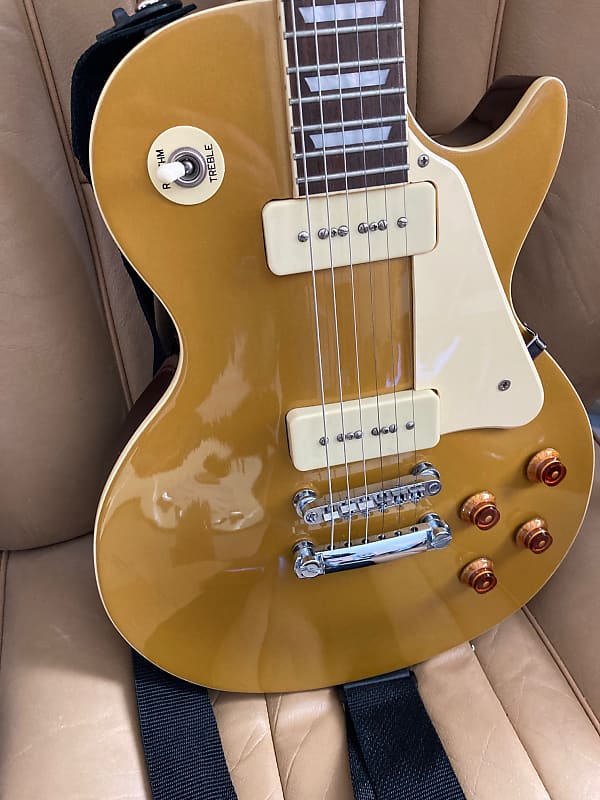 Epiphone Les Paul 56 re-issue Gold Top with P90's 1998 Epiphone Les Paul 56 re-issue Gold Top with P90's 1998