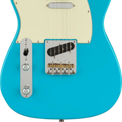 Fender American Professional II Telecaster Left-Handed. Rosewood Fingerboard, Miami Blue image 3
