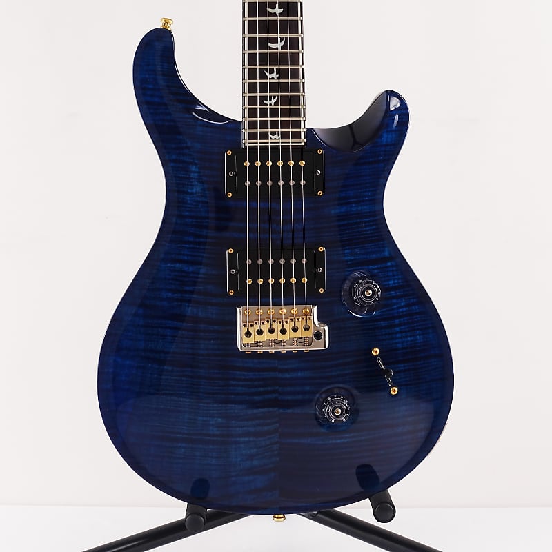 2015 Paul Reed Smith 30th Anniversary PRS Custom 24 Whale Blue 10 Top with Hardshell Case image 1