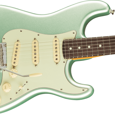 Fender  American Professional II Stratocaster, Rosewood Fingerboard,  Mystic Surf Green image 2