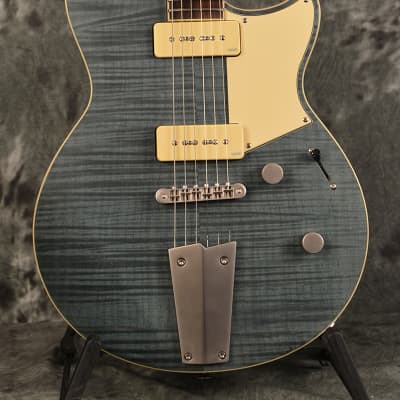 Yamaha RS502TFM Revstar Faded Japanese Denim Flame Maple Top