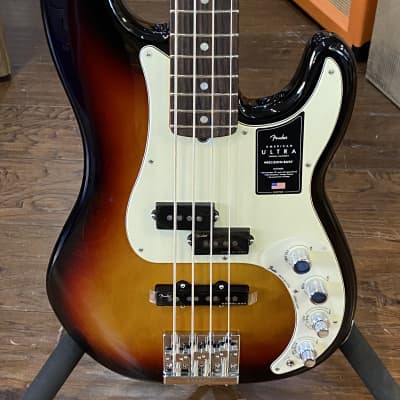 Fender American Ultra Precision P Bass RW Ultraburst #US22041454  8lbs 134.6 oz. USA image 8