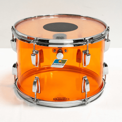 1970s Ludwig Vistalite 10x14" Mounted Tom with Single-Color Finish