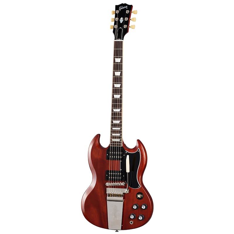 Gibson SG Standard '61 Faded Maestro Vibrola Vintage Cherry image 1