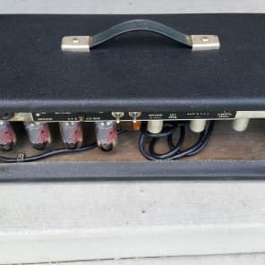 Fender  Dual Showman Amp Head 1966 blackface image 4