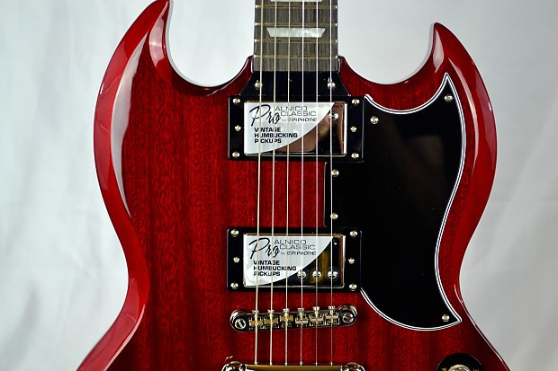 Epiphone G-400 Pro SG, Alnico Classic Pro Pickups, Coil