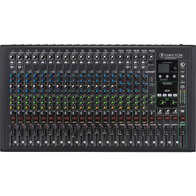 Mackie Onyx24 24-Channel Analog Mixer with Multitrack USB