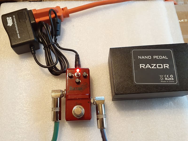 Rowin LN-301 A Razor NANO Series Heavy Metal Modern Distortion Tones True  Bypass Pedal MINT