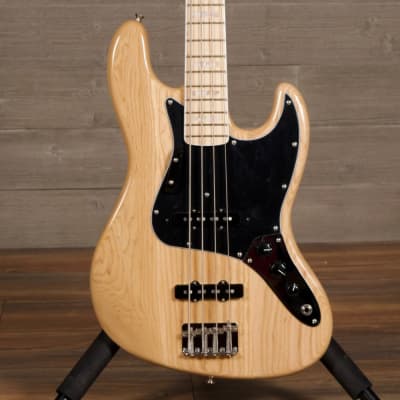 Fender American Original 70s Jazz Bass Natural w/ Binding and Block Inlay w/ Case image 1
