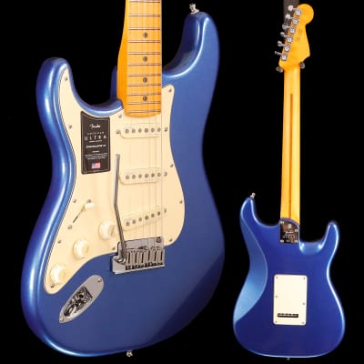 Fender American Ultra Stratocaster LH, Cobra Blue 8lbs 2oz