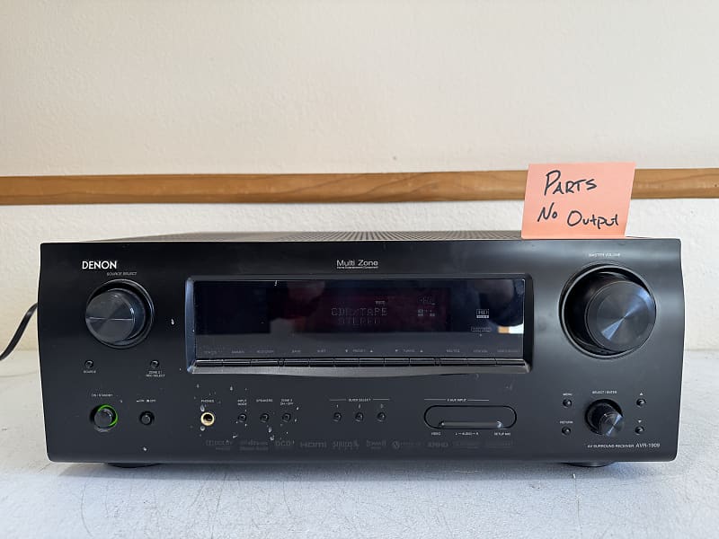 Denon AVR 1909 Receiver HiFi Stereo 7.1 Channel Home Theater HDMI - PARTS  			