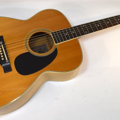 1976 Alvarez 5038 Blond Flame Maple Acoustic Guitar • Japan • Excellent image 2