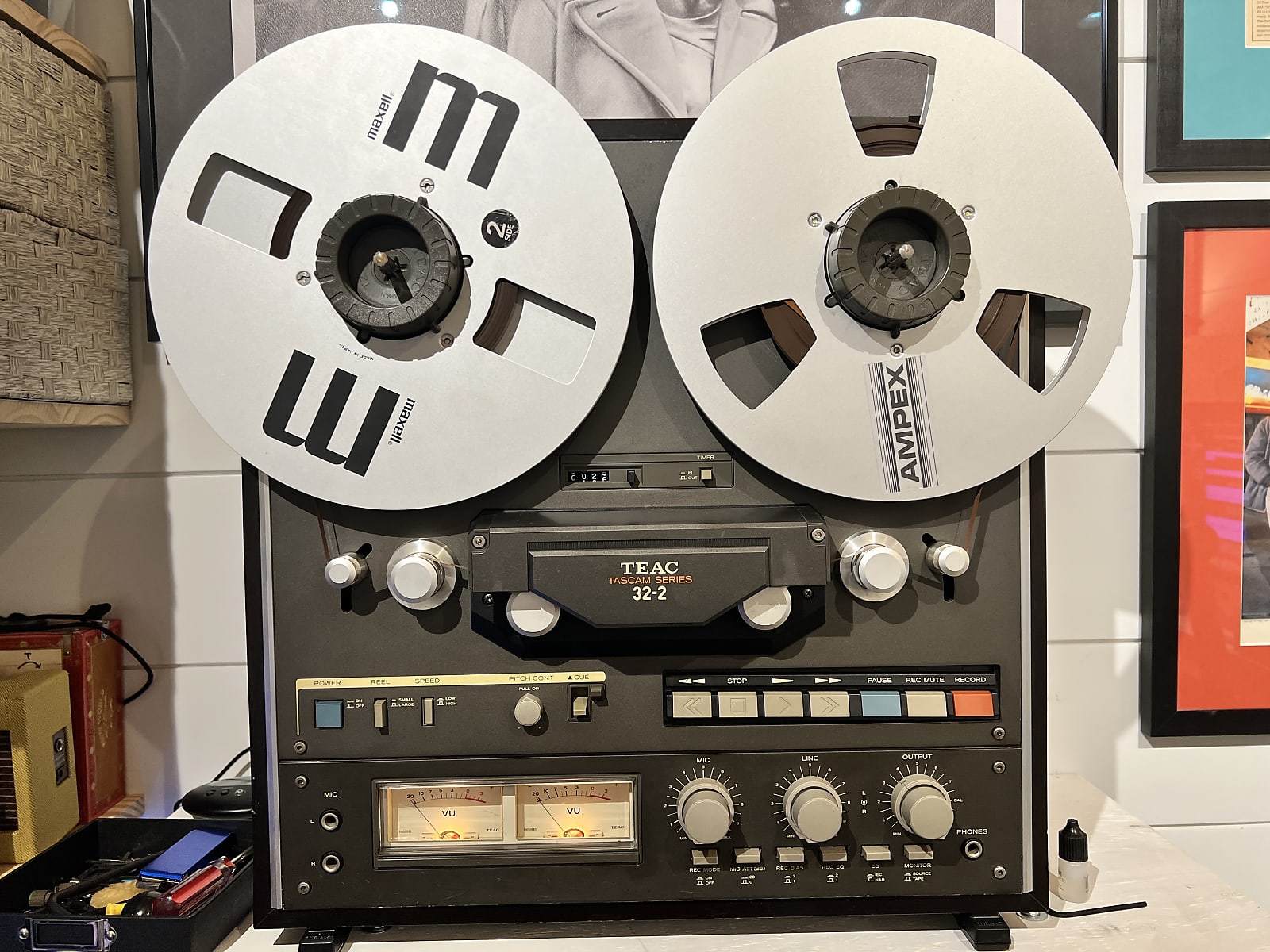 TASCAM 32-2 1/4 2-Track Reel to Reel Tape Recorder | Reverb Canada