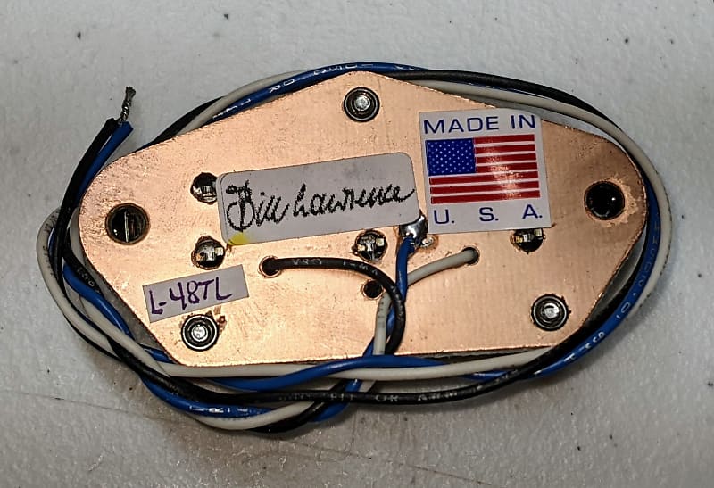 Bill Lawrence Wilde L-48TL Tele Bridge Pickup USA-made Dual Blade noiseless  similar to L-500s MINT