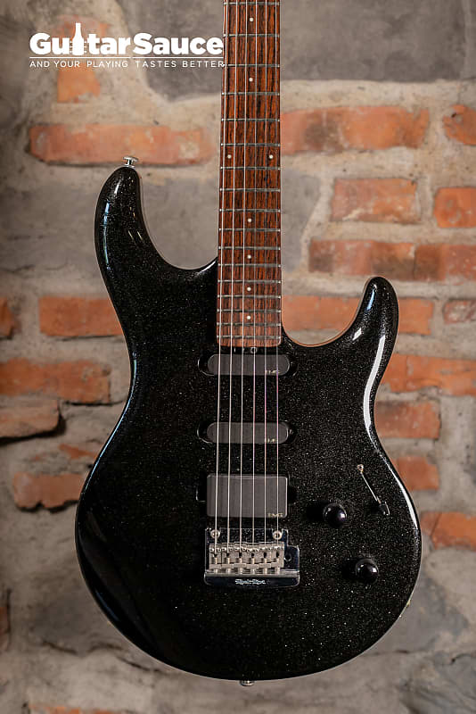 【希少カラー】musicman lukeⅡ スパークルブラック Music Man Luke II Black Sparkle 2003 | Demo by Paul Audia