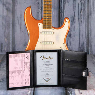 Fender Custom Shop Limited Edition '58 Special Stratocaster Relic, Faded Aged Candy Tangerine image 9