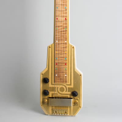 Epiphone  Electar Model M Lap Steel Electric Guitar (1938), ser. #2093, original brown tolex hard shell case. for sale