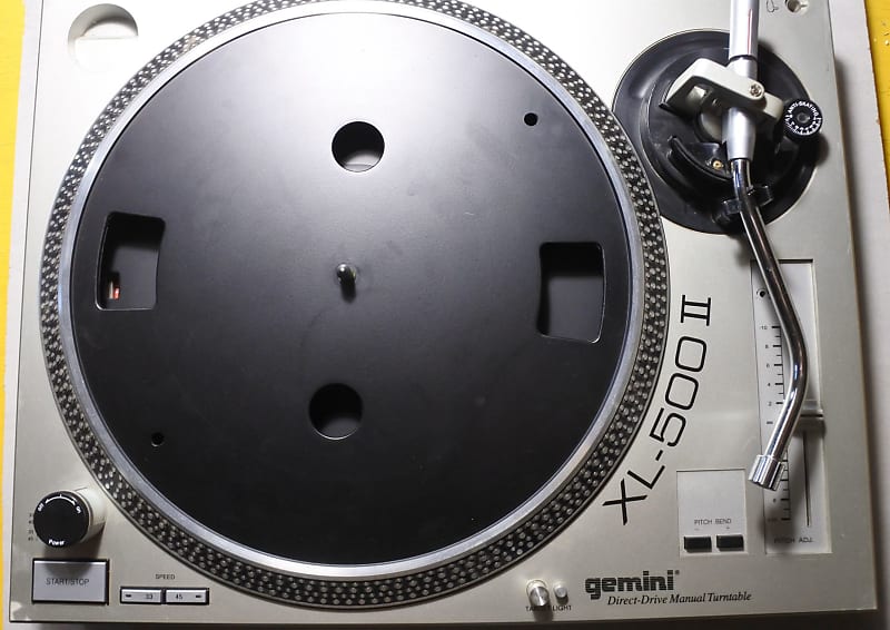 ⭐︎ルルルルルー⭐︎gemini xl-500II  ジェミナイ Gemini XL-500 II Professional DJ Direct Drive Manual Record