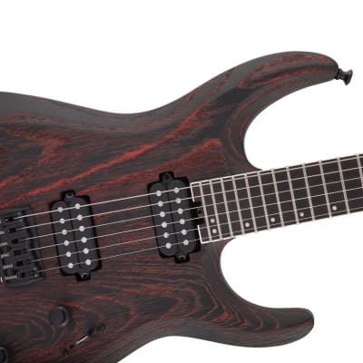 Jackson Pro Series Dinky DK2 Modern Ash HT6 Electric Guitar (Baked Red) (Demo) (New York, NY) image 9