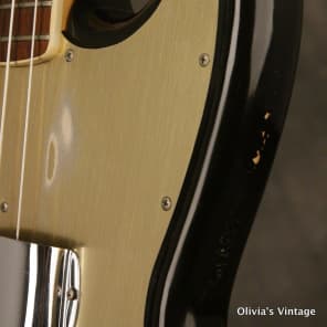 original 1977 Fender JAZZ BASS Sunburst w/GOLD pickguard image 11