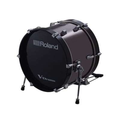 Roland 18" Bass Drum (black chrome) image 2
