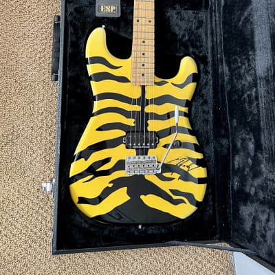 ESP Bengal Tiger Rare Custom Shop Late 1980's-1990's - Signed by George Lynch (one of a kind) for sale