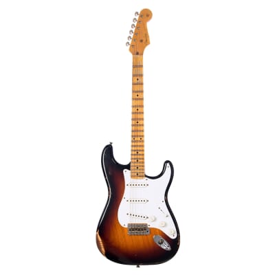 Fender Custom Shop Limited Edition 70th Anniversary 1954 Stratocaster Relic - Wide Fade 2 Tone Sunburst - Electric Guitar NEW! image 6