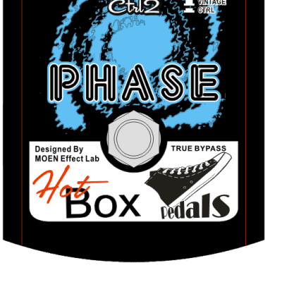 Hot Box Pedals HB-PH PHASE Analog Guitar Effect Pedal True Bypass Superb Quality image 2