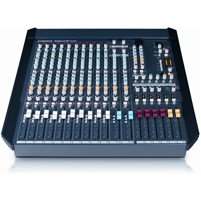 【美品】ALLEN&HEATH アナログミキサー MIXWIZARD 14：4 Allen & Heath MixWizard WZ4 14:4:2 14-Input 4-Group Mixer
