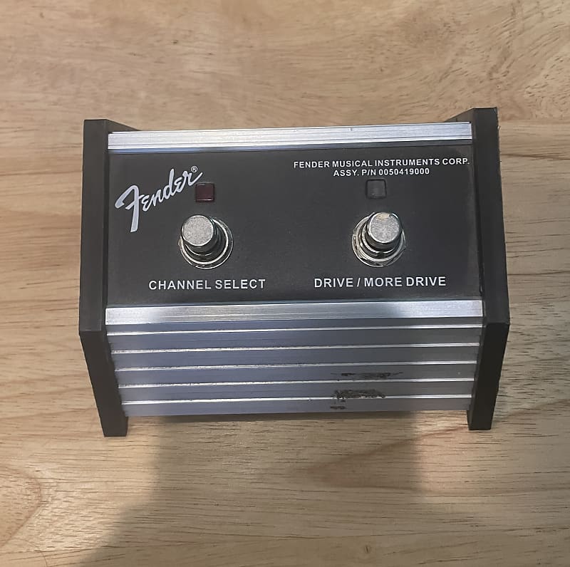 Fender Amp Footswitch 2 Button (Channel Select/Drive/More Reverb
