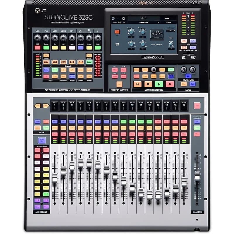 PreSonus StudioLive 32SC Subcompact Rackmount 32-Channel Digital Mixer and USB Audio Interface image 1