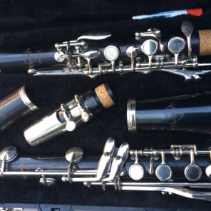 Leblanc Normandy Full Plateau Bb Clarinet 1960s Wood Closed