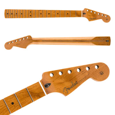 Fender® Gen Roasted Maple Stratocaster® Neck, 21 Narrow Tall Frets