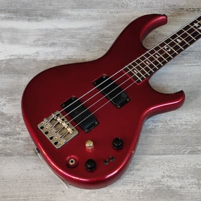 1983 Aria Pro II Japan SB Elite-II Electric Bass (Deep Red Metallic) for sale