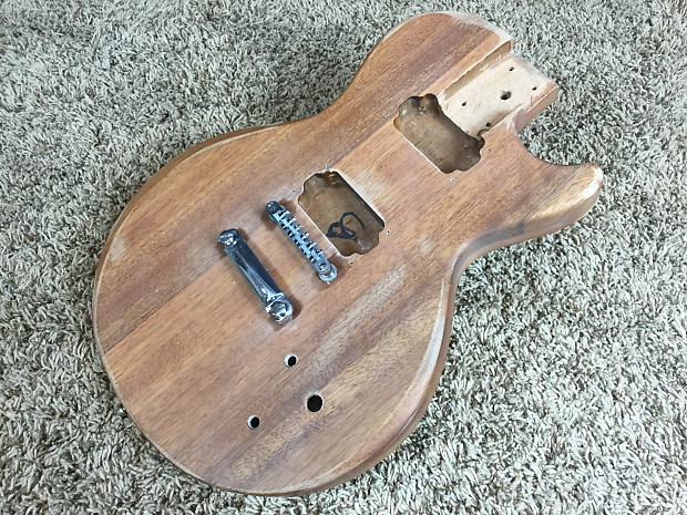 Unknown Les Paul Body Bolt On 1970s 1980s Natural