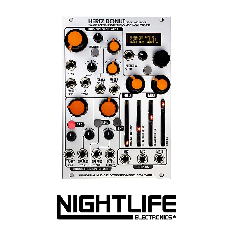 Industrial Music Electronics Hertz Donut Mark III | Reverb